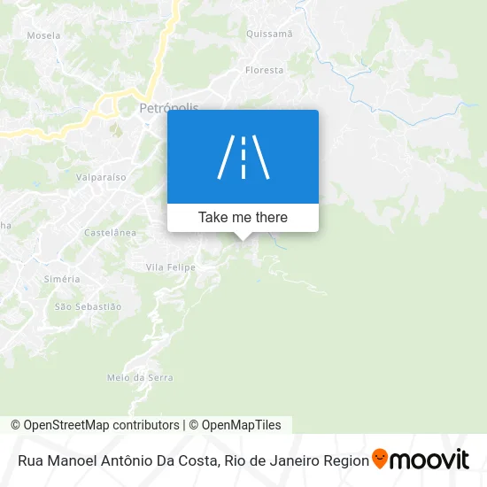 Rua Manoel Antônio Da Costa map