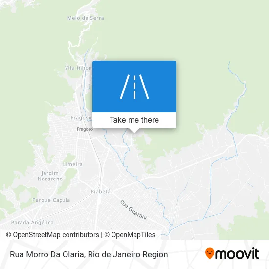 Rua Morro Da Olaria map