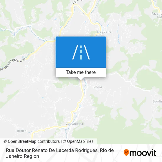 Rua Doutor Renato De Lacerda Rodrigues map