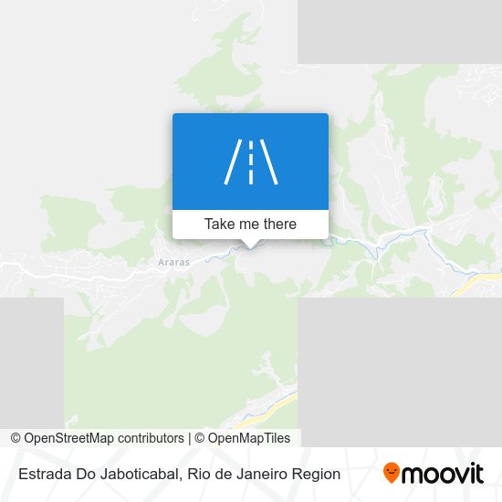 Estrada Do Jaboticabal map