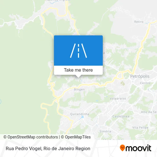 Rua Pedro Vogel map