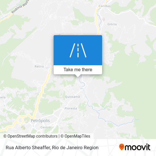 Rua Alberto Sheaffer map