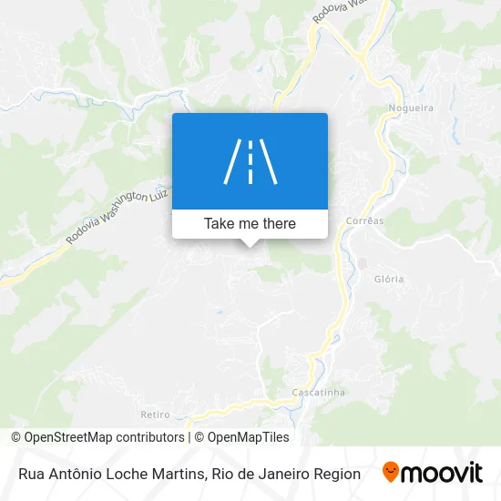 Rua Antônio Loche Martins map