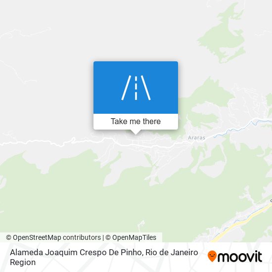 Mapa Alameda Joaquim Crespo De Pinho