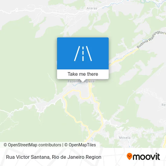 Rua Victor Santana map