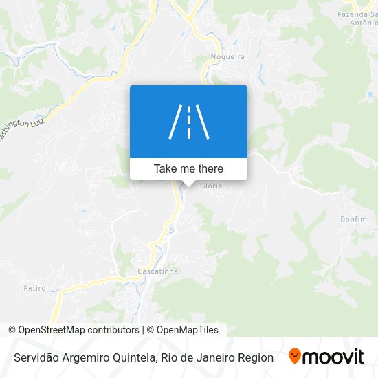 Servidão Argemiro Quintela map