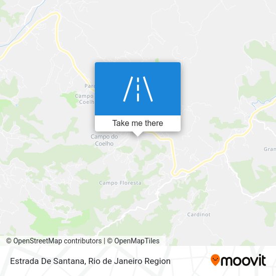 Estrada De Santana map