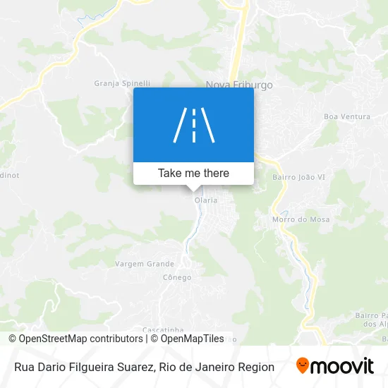 Rua Dario Filgueira Suarez map