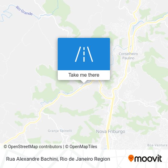 Rua Alexandre Bachini map