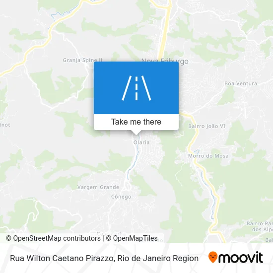 Rua Wilton Caetano Pirazzo map