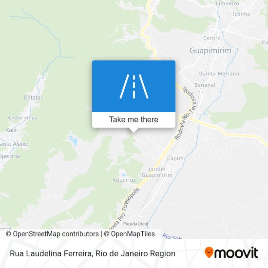 Rua Laudelina Ferreira map