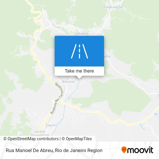 Rua Manoel De Abreu map