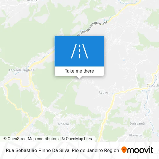 Rua Sebastião Pinho Da Silva map