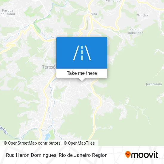 Rua Heron Domingues map