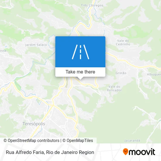 Rua Alfredo Faria map