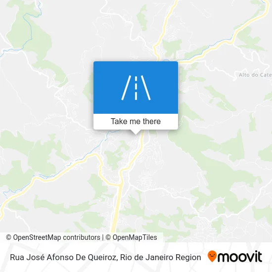 Rua José Afonso De Queiroz map