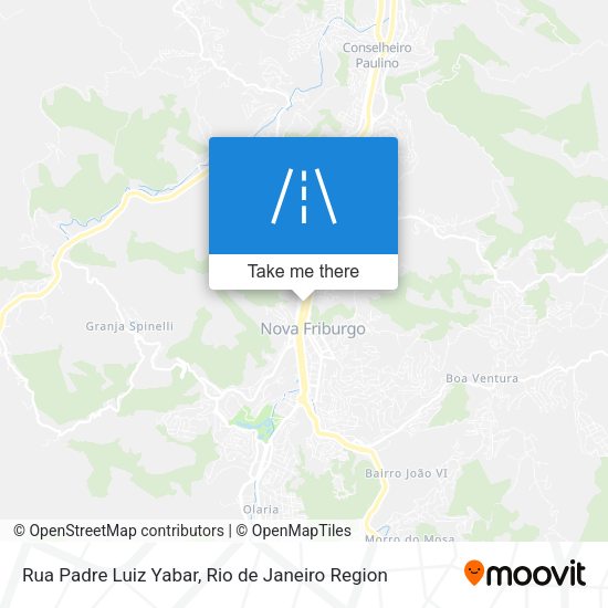 Rua Padre Luiz Yabar map