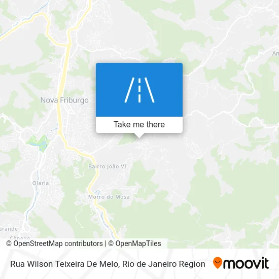 Rua Wilson Teixeira De Melo map