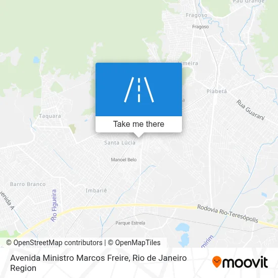 Avenida Ministro Marcos Freire map