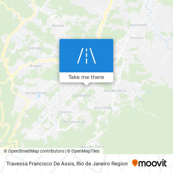 Travessa Francisco De Assis map