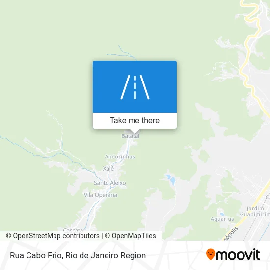 Rua Cabo Frio map