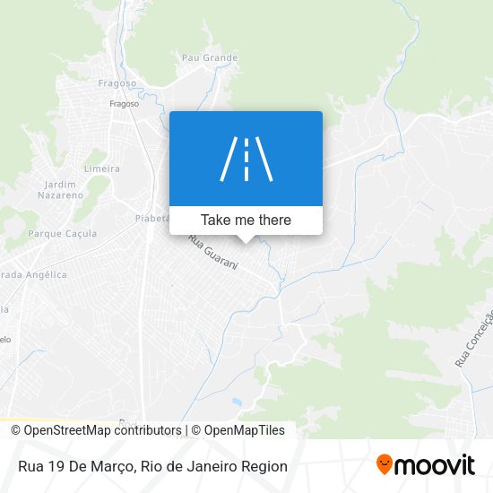 Rua 19 De Março map