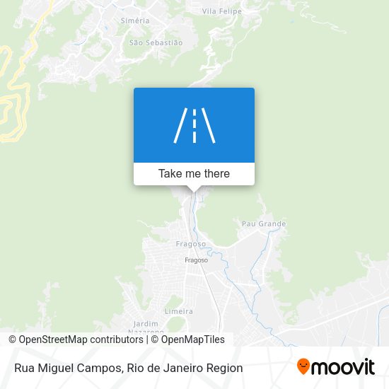 Rua Miguel Campos map