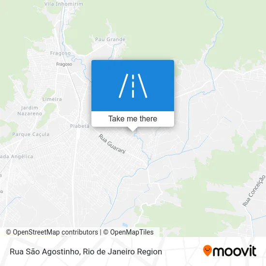 Rua São Agostinho map