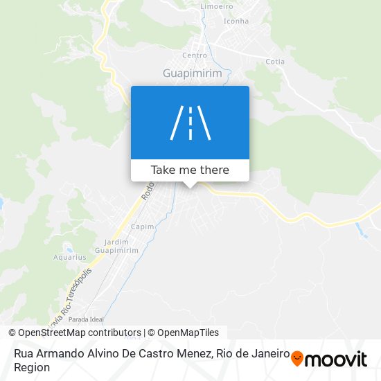 Rua Armando Alvino De Castro Menez map