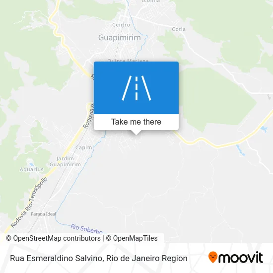 Rua Esmeraldino Salvino map