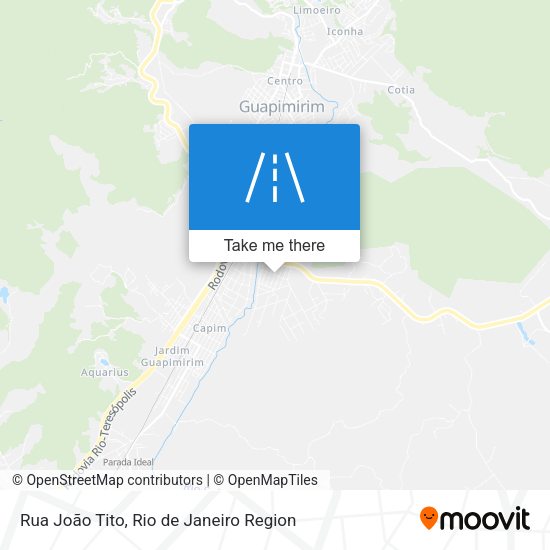 Rua João Tito map