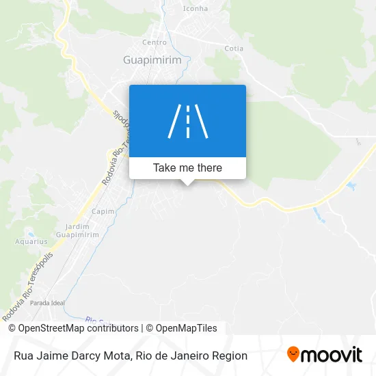 Rua Jaime Darcy Mota map