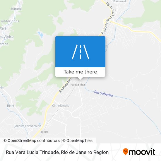 Rua Vera Lucia Trindade map