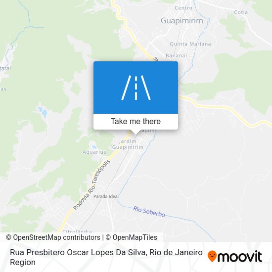Rua Presbitero Oscar Lopes Da Silva map