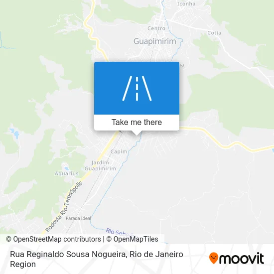 Rua Reginaldo Sousa Nogueira map