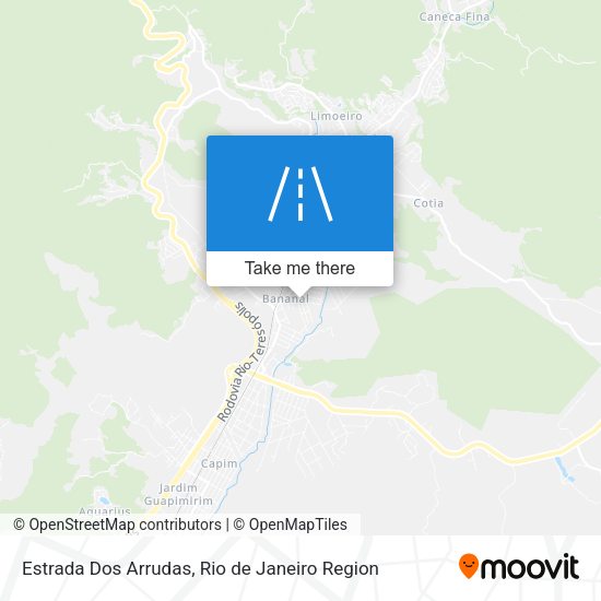 Estrada Dos Arrudas map