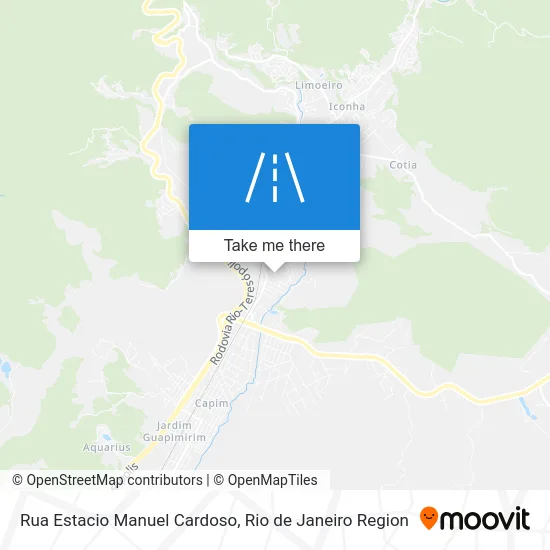 Rua Estacio Manuel Cardoso map