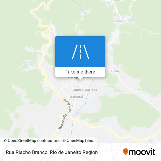 Rua Riacho Branco map