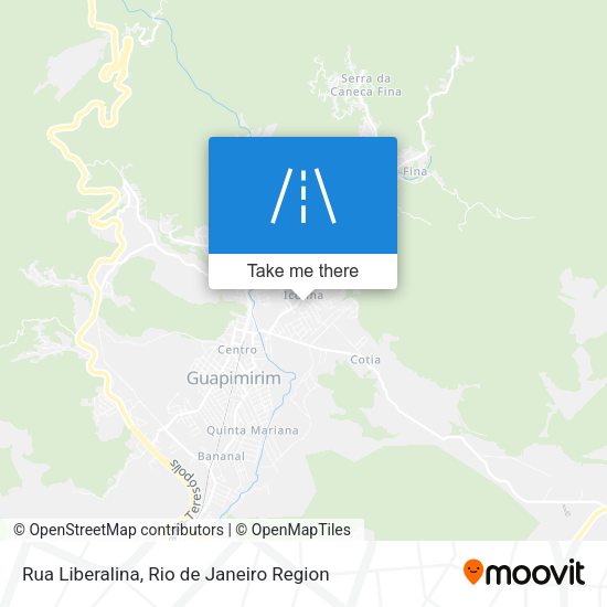 Rua Liberalina map