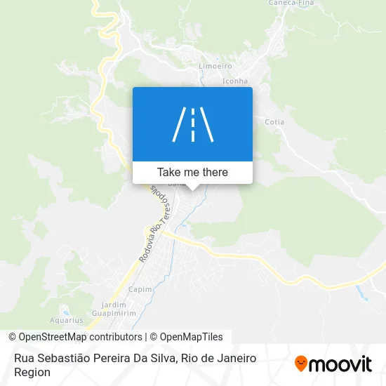 Rua Sebastião Pereira Da Silva map