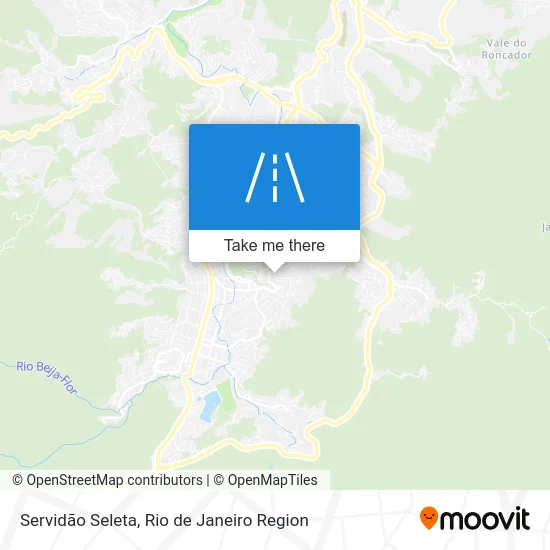 Servidão Seleta map