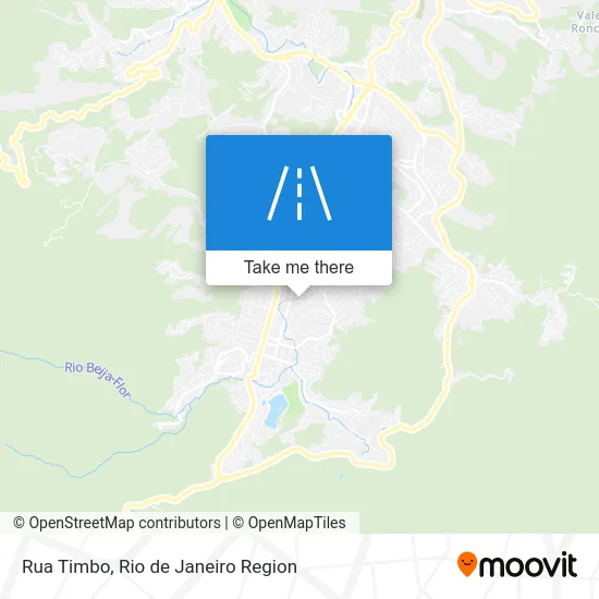 Rua Timbo map