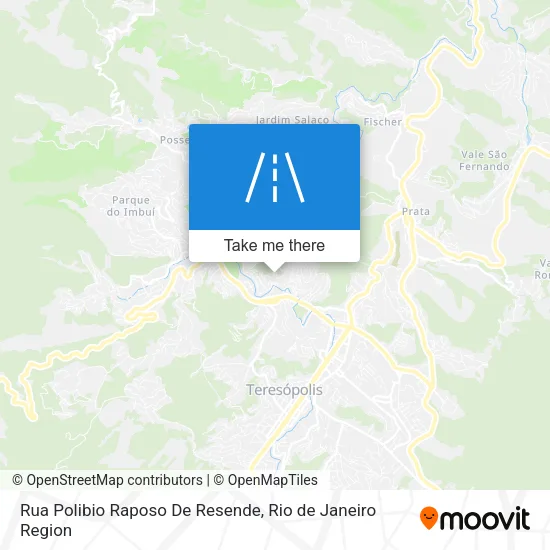 Rua Polibio Raposo De Resende map