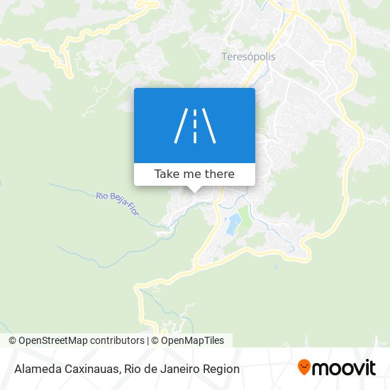 Mapa Alameda Caxinauas