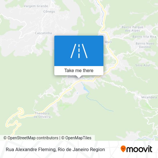 Rua Alexandre Fleming map