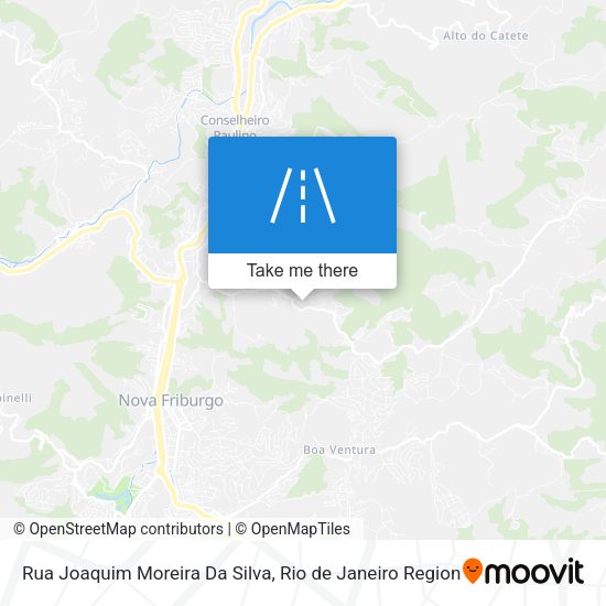 Rua Joaquim Moreira Da Silva map