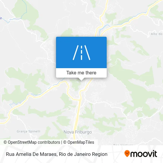 Rua Amelia De Maraes map