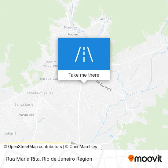 Rua Maria Rita map