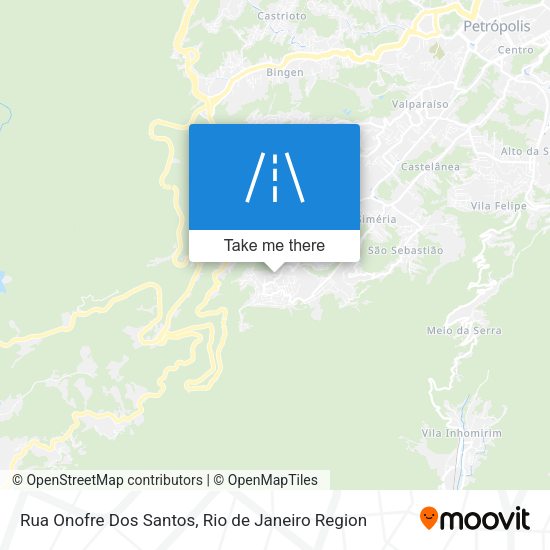 Rua Onofre Dos Santos map