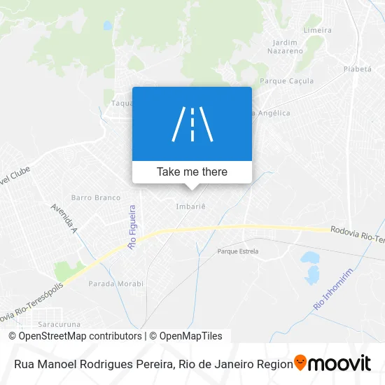 Rua Manoel Rodrigues Pereira map
